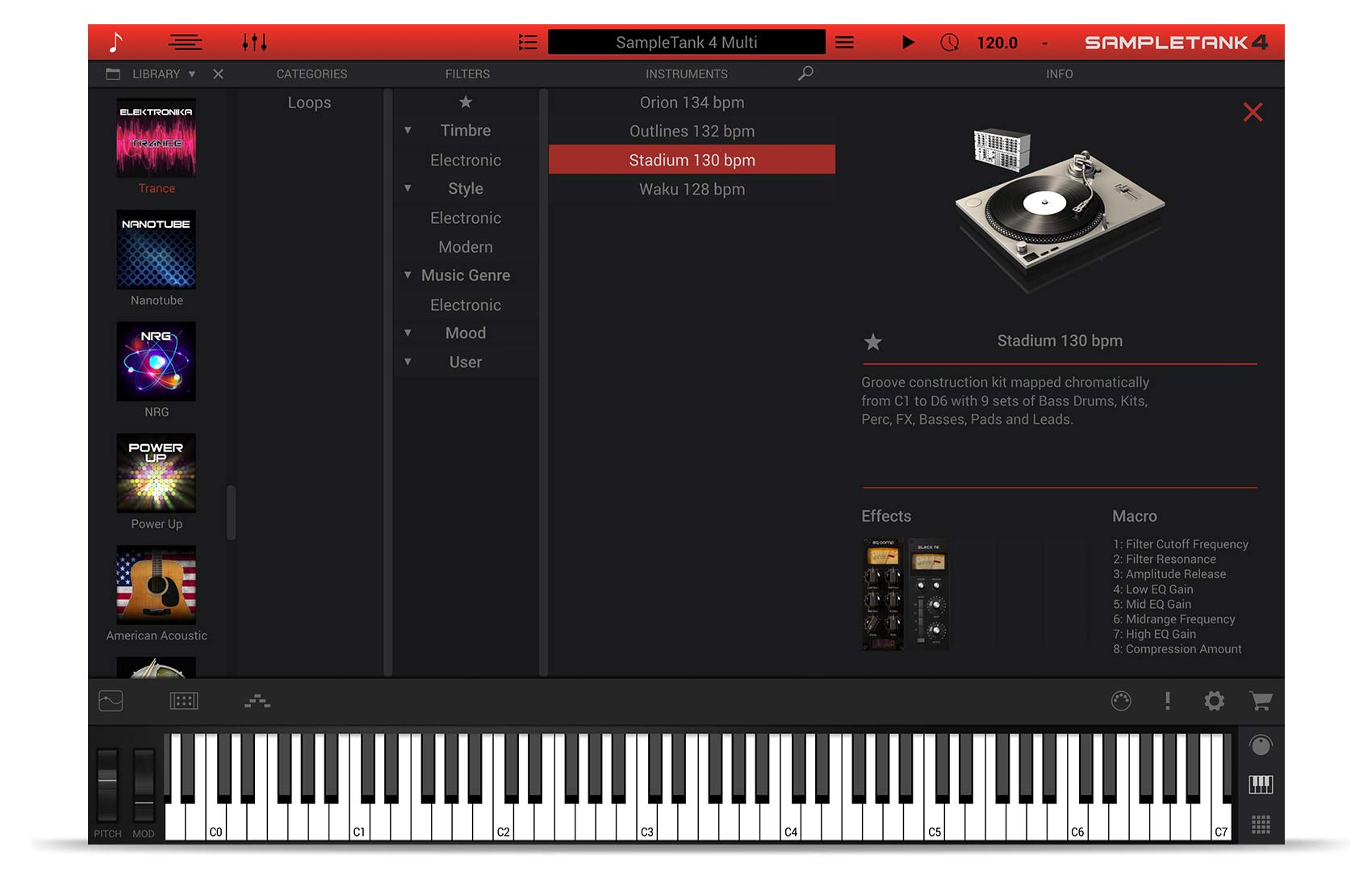 SampleTank sounds - Trance