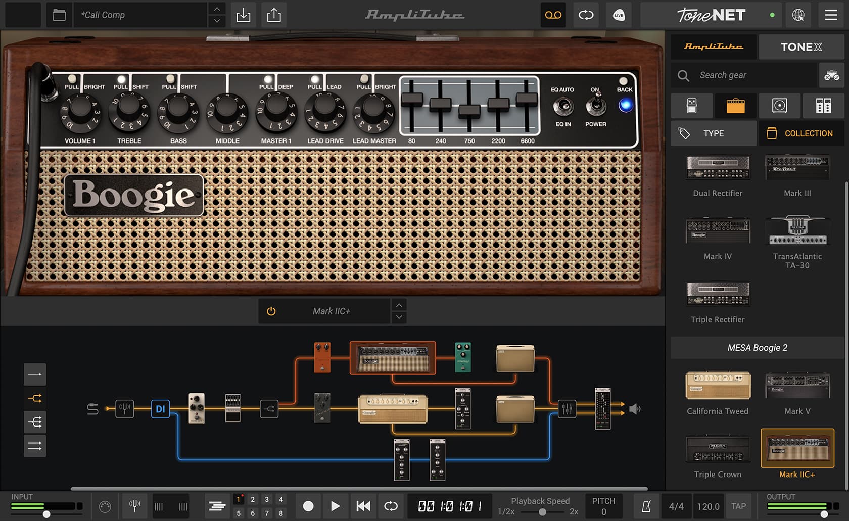 AmpliTube Gear