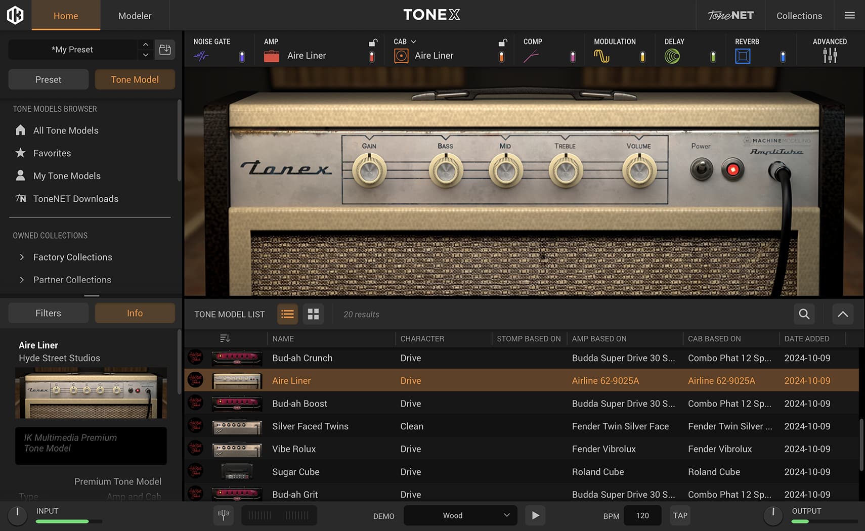 TONEX Joe Satriani Amp Vault