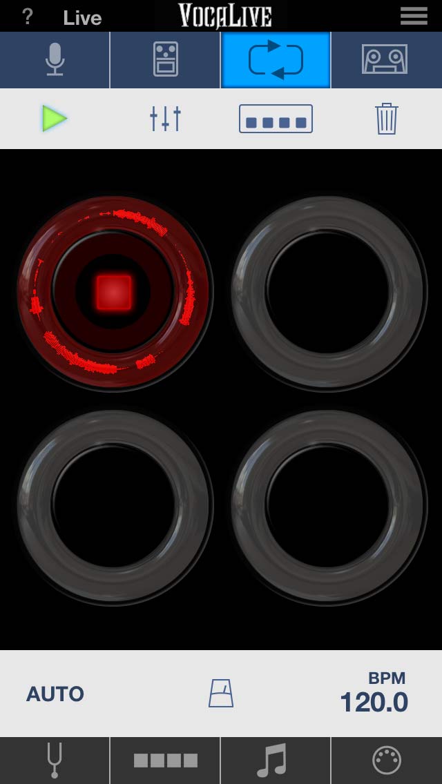 VocaLive iPhone Looper